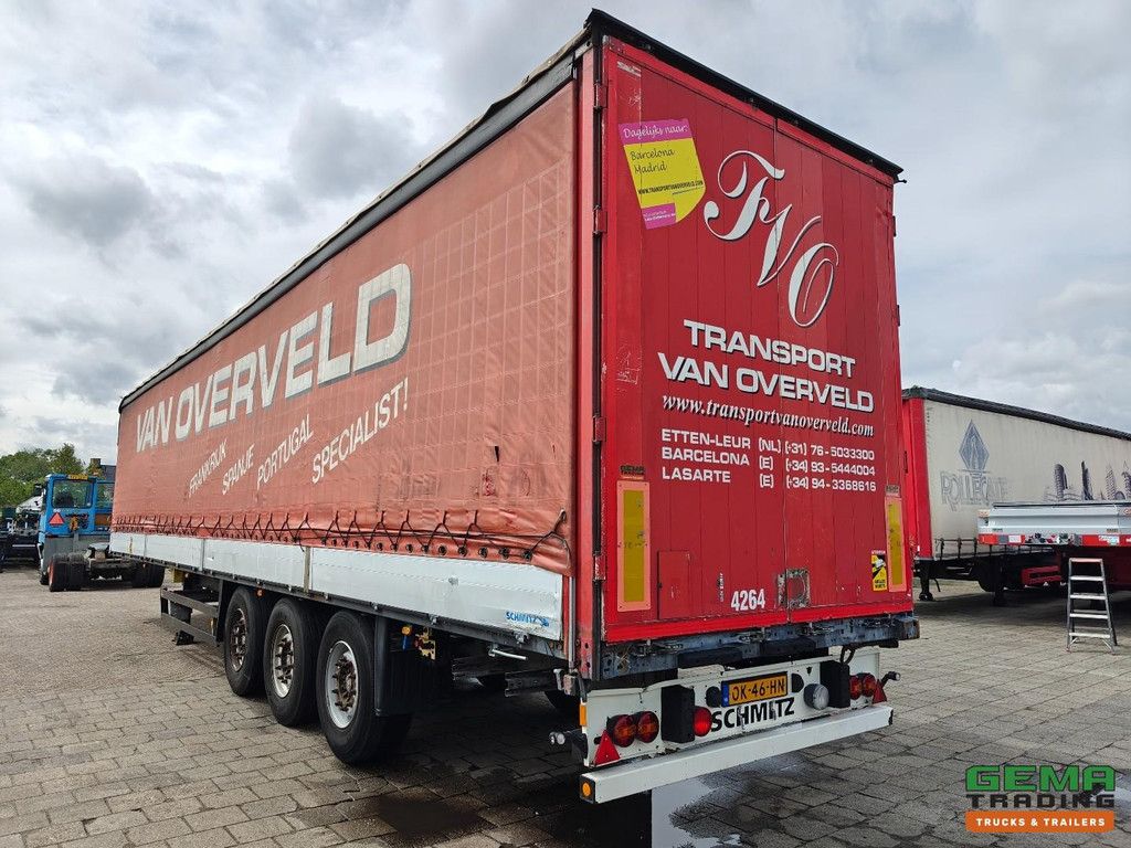Schmitz SCS 24/L - 13.62 E B (S01) Curtainside curtains/Sliding roof - Galvanized - SAF Axles - Disc brakes - 07/2026 MOT