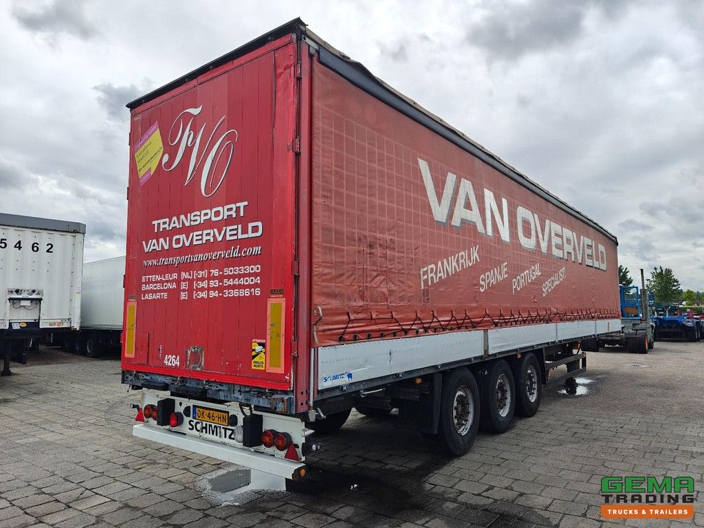 Schmitz SCS 24/L - 13.62 E B (S01) Curtainside curtains/Sliding roof - Galvanized - SAF Axles - Disc brakes - 07/2026 MOT