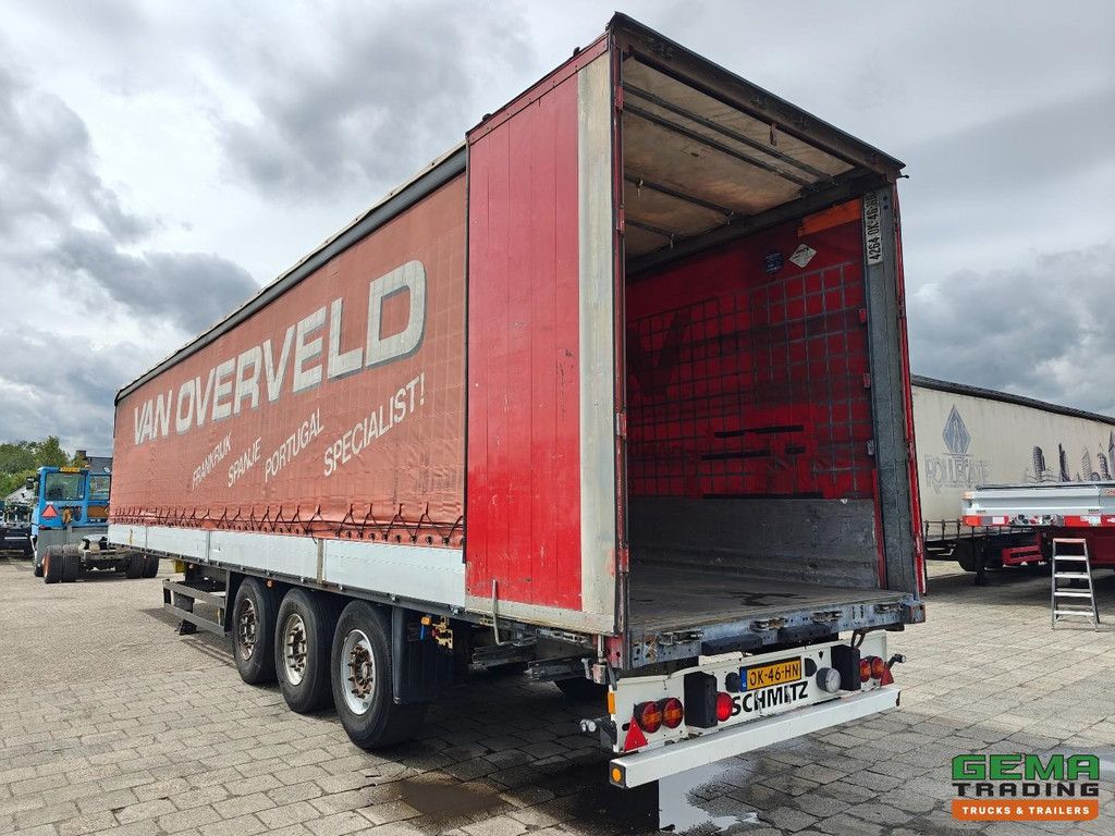 Schmitz SCS 24/L - 13.62 E B (S01) Curtainside curtains/Sliding roof - Galvanized - SAF Axles - Disc brakes - 07/2026 MOT