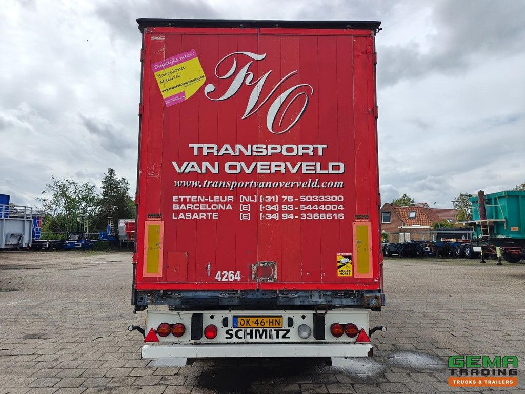 Schmitz SCS 24/L - 13.62 E B (S01) Curtainside curtains/Sliding roof - Galvanized - SAF Axles - Disc brakes - 07/2026 MOT