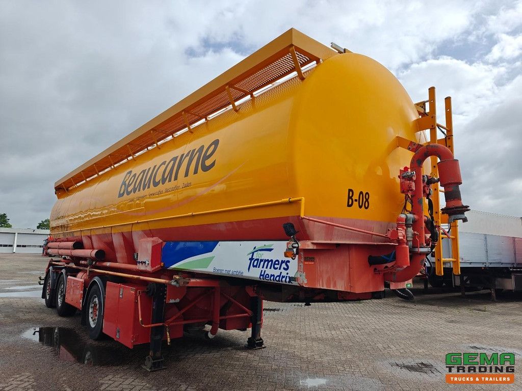 Lambrecht Bulkoplegger 51,6m3 BULK MengVoeder/Futter - LiftAs - StuurAssen - SAF Schijfrem