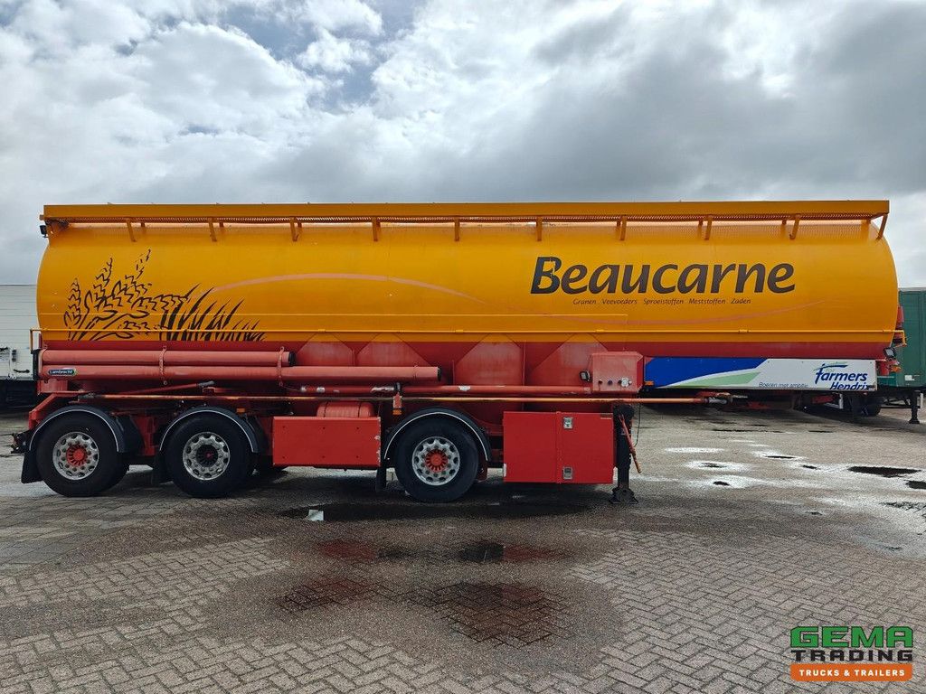 Lambrecht Bulkoplegger 51,6m3 BULK MengVoeder/Futter - LiftAs - StuurAssen - SAF Schijfrem
