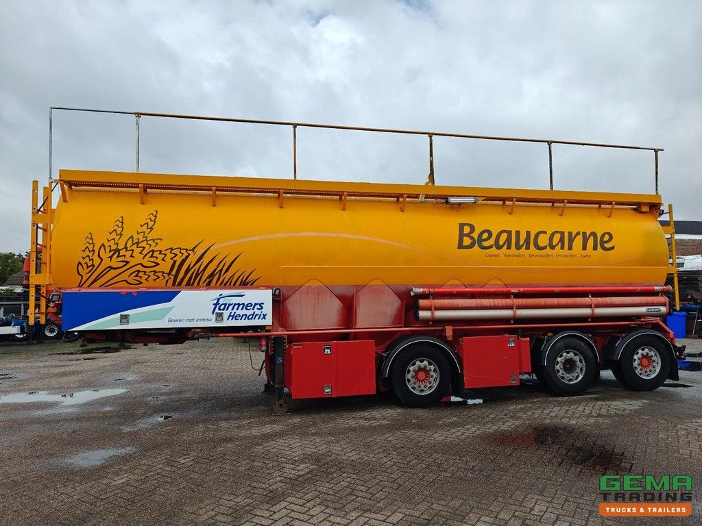 Lambrecht Bulkoplegger 51,6m3 BULK MengVoeder/Futter - LiftAs - StuurAssen - SAF Schijfrem