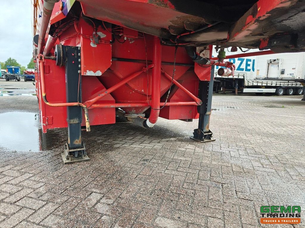 Lambrecht Bulkoplegger 51,6m3 BULK MengVoeder/Futter - LiftAs - StuurAssen - SAF Schijfrem