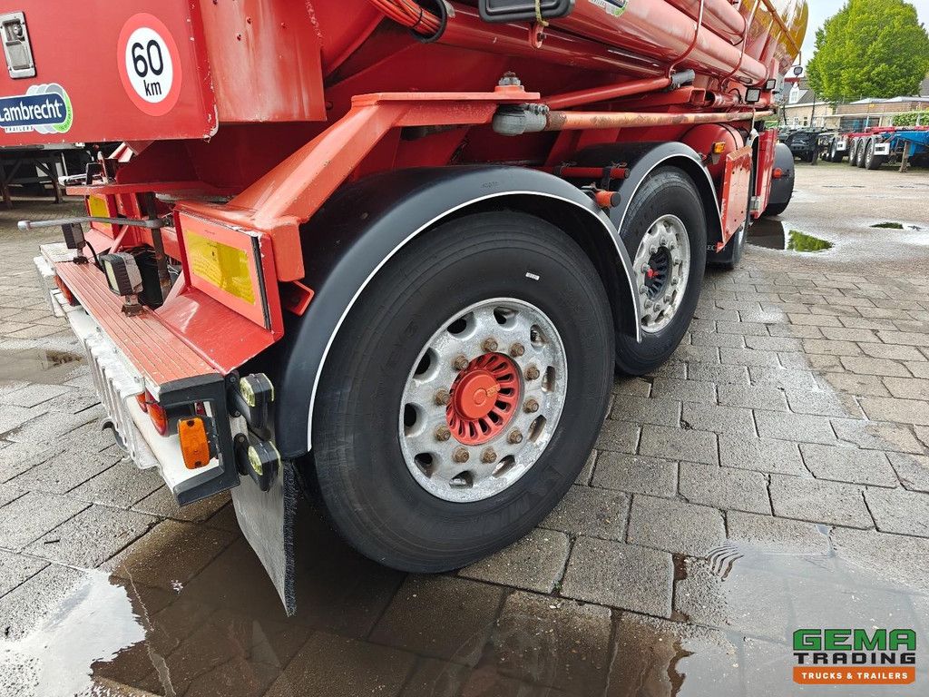 Lambrecht Bulkoplegger 51,6m3 BULK MengVoeder/Futter - LiftAs - StuurAssen - SAF Schijfrem