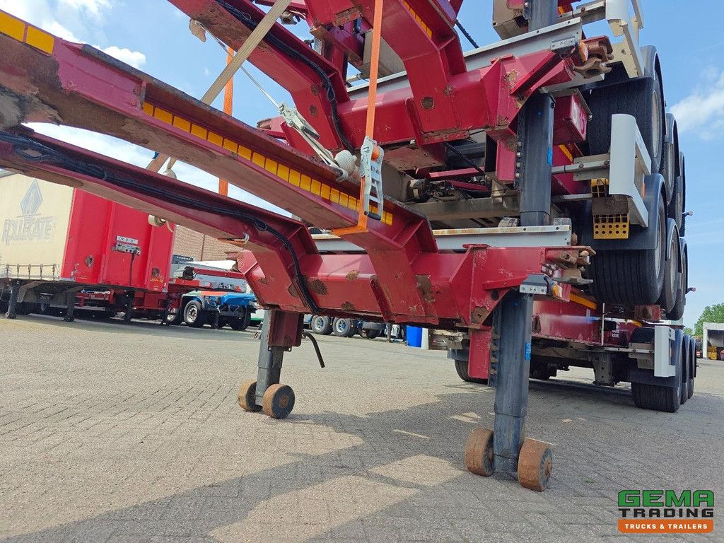 Van Hool 3B0079 Universal - Rear Slider - All Connections - BPW Disc Brake