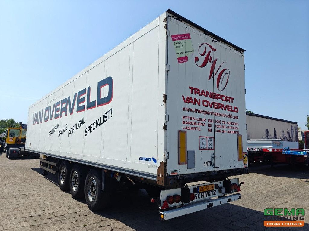 Schmitz SKO 24 Enclosed Body - Galvanized Chassis - 3-Axle SAF - Disc Brakes