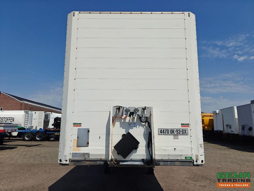 Schmitz SKO 24 Enclosed Body - Galvanized Chassis - 3-Axle SAF - Disc Brakes