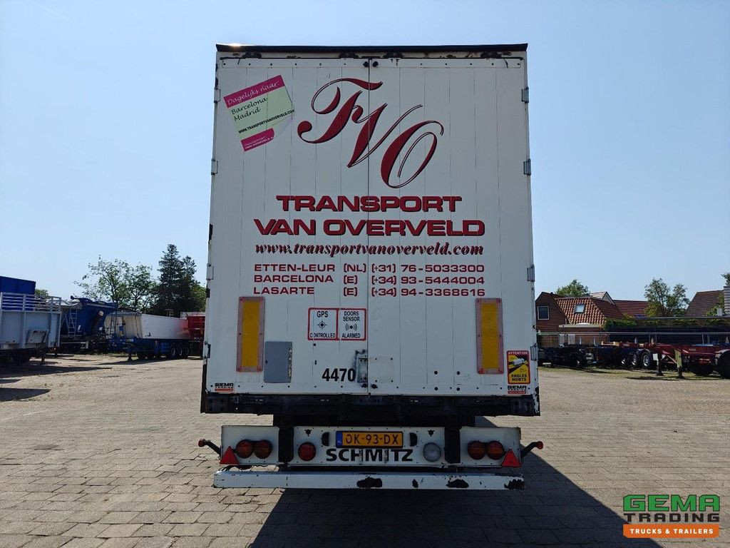 Schmitz SKO 24 Enclosed Body - Galvanized Chassis - 3-Axle SAF - Disc Brakes