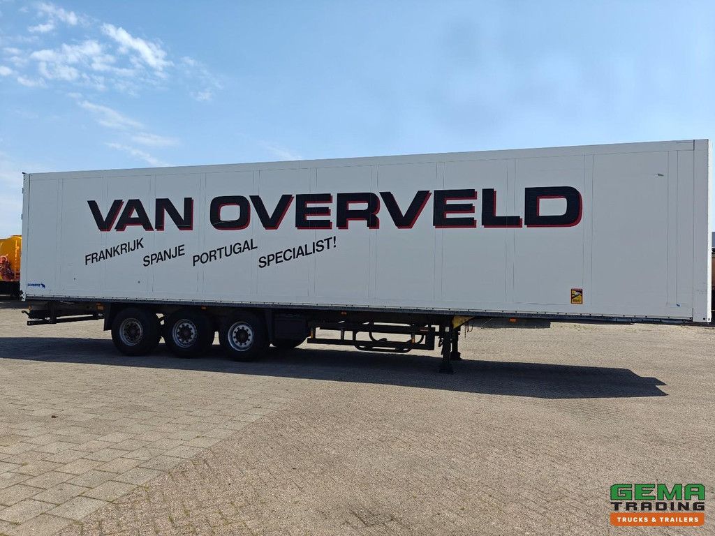 Schmitz SKO 24 Enclosed Body - Galvanized Chassis - 3-Axle SAF - Disc Brakes