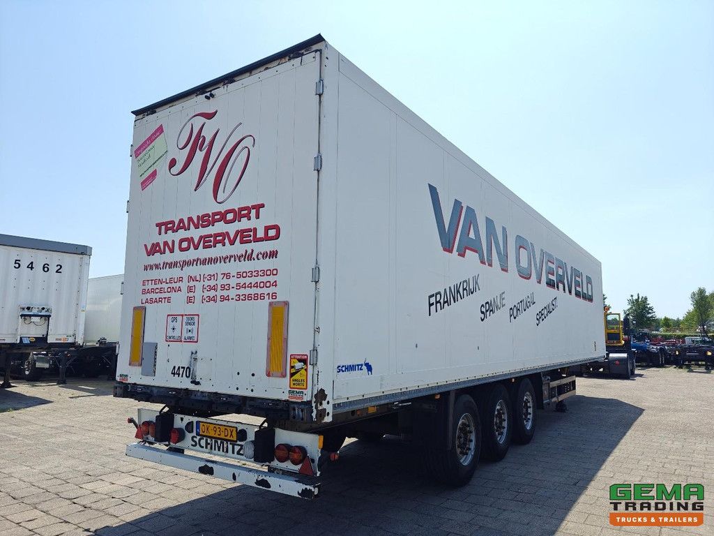 Schmitz SKO 24 Enclosed Body - Galvanized Chassis - 3-Axle SAF - Disc Brakes