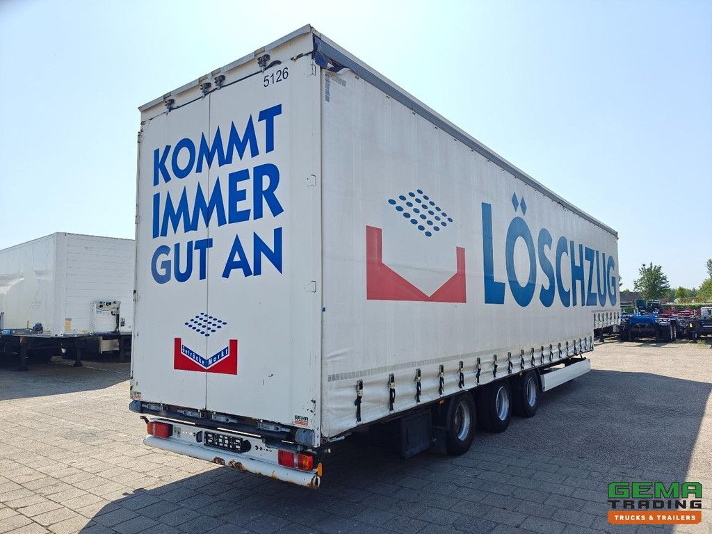 Krone SD Sliding curtains 13.6 - Semi-low loader - Pop-up roof - BPW axles drum brake