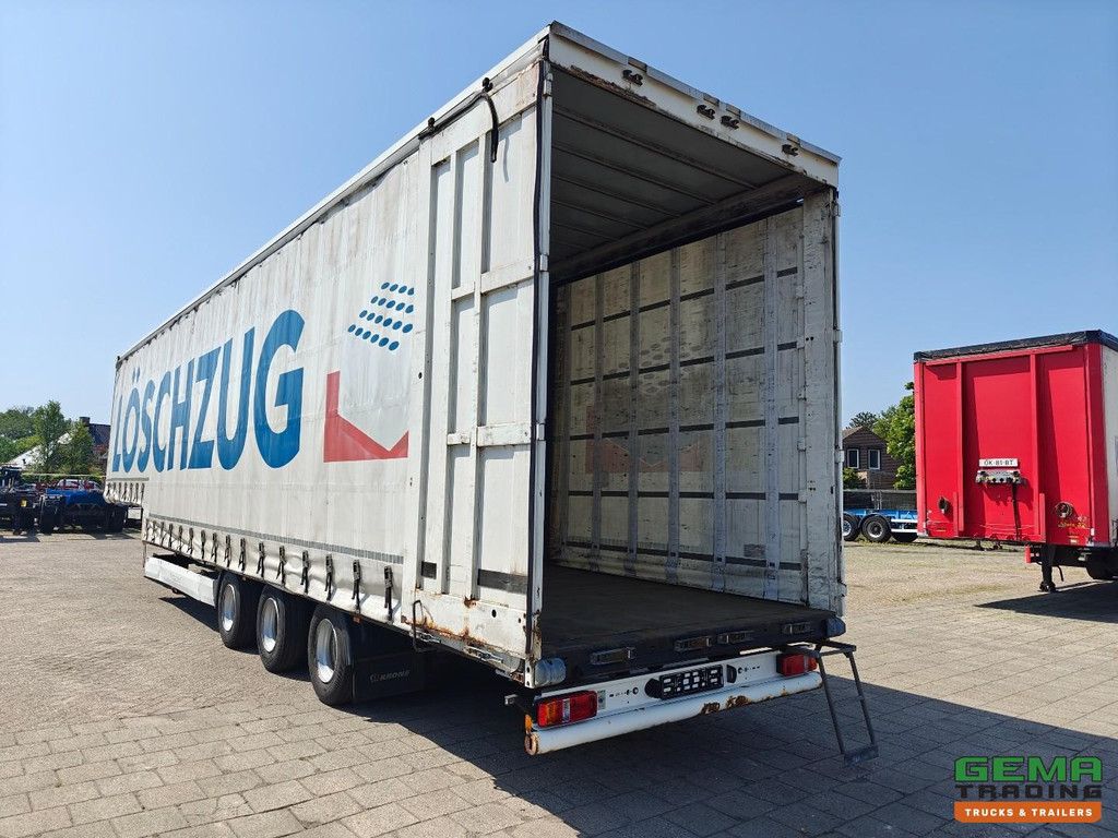 Krone SD Sliding curtains 13.6 - Semi-low loader - Pop-up roof - BPW axles drum brake