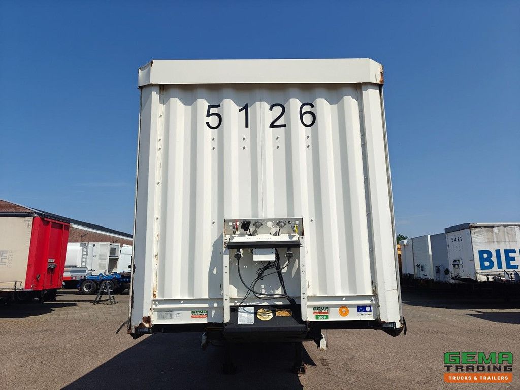 Krone SD Sliding curtains 13.6 - Semi-low loader - Pop-up roof - BPW axles drum brake