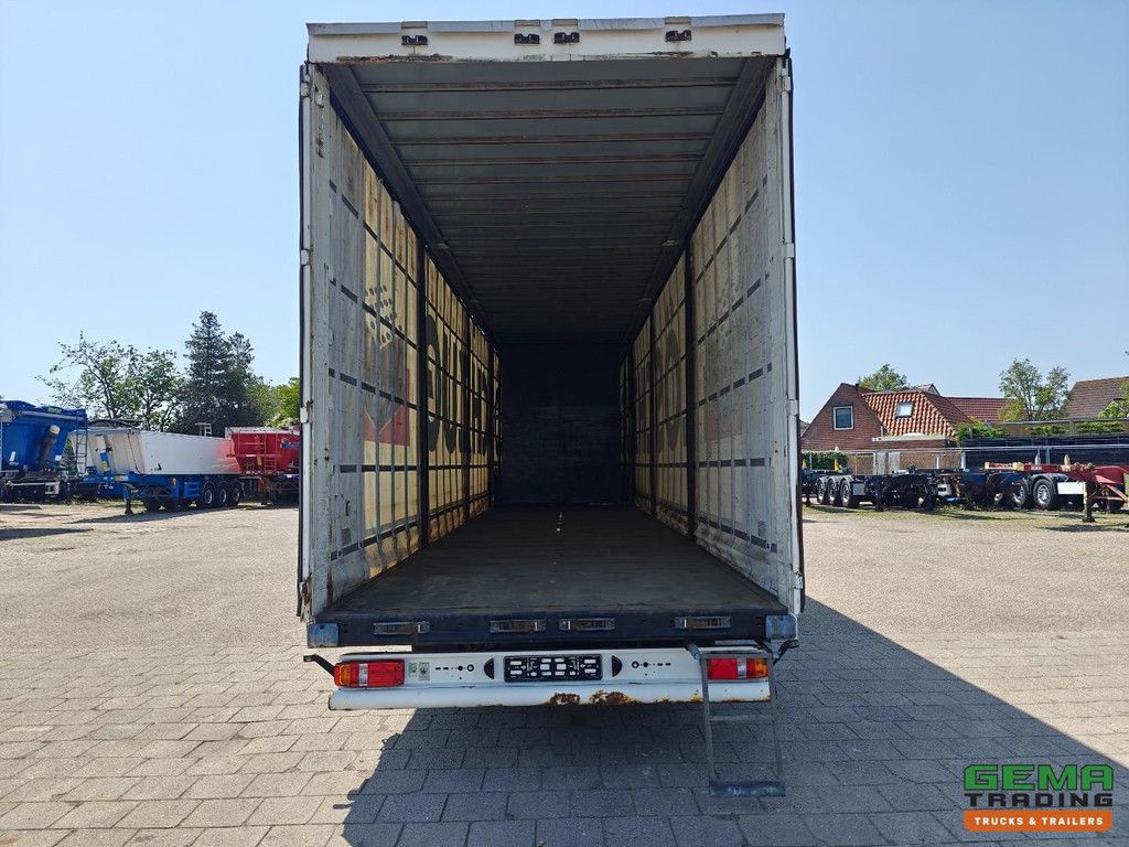 Krone SD Sliding curtains 13.6 - Semi-low loader - Pop-up roof - BPW axles drum brake