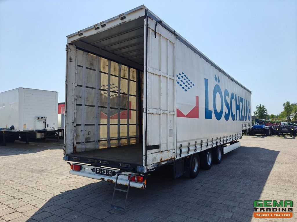 Krone SD Sliding curtains 13.6 - Semi-low loader - Pop-up roof - BPW axles drum brake