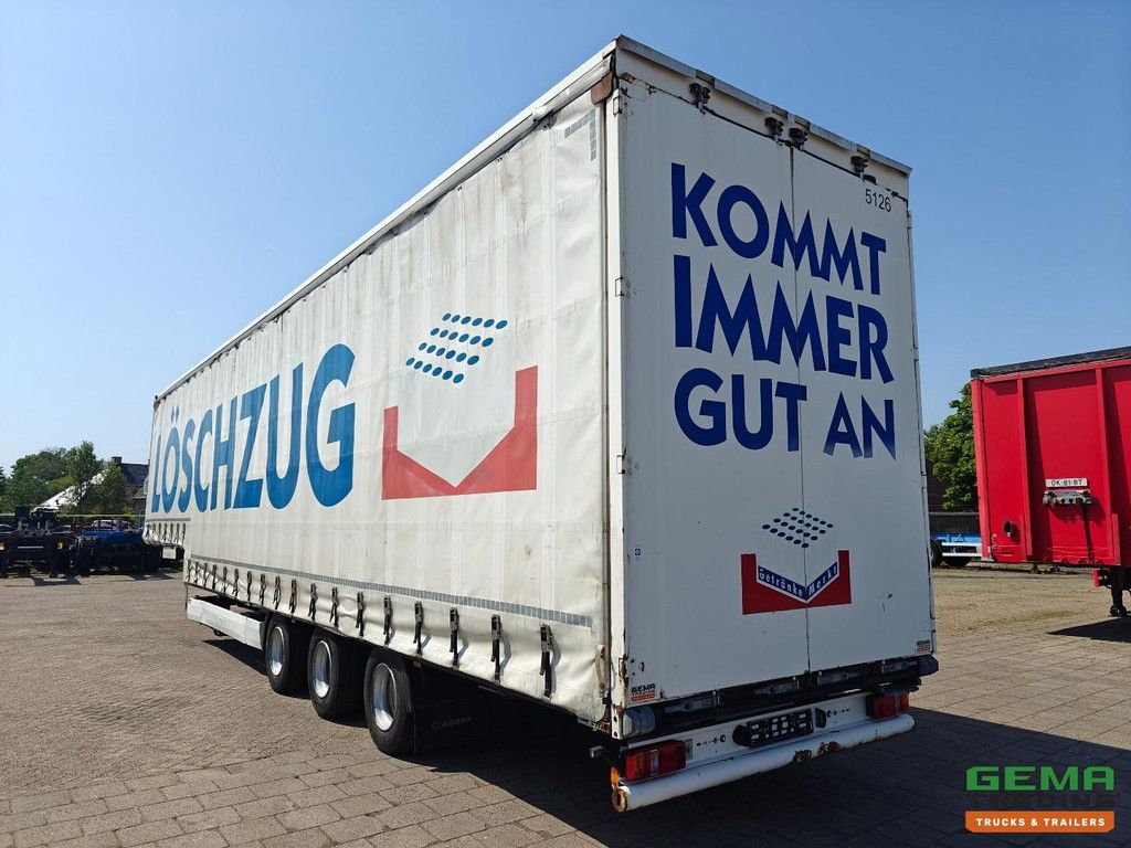 Krone SD Sliding curtains 13.6 - Semi-low loader - Pop-up roof - BPW axles drum brake