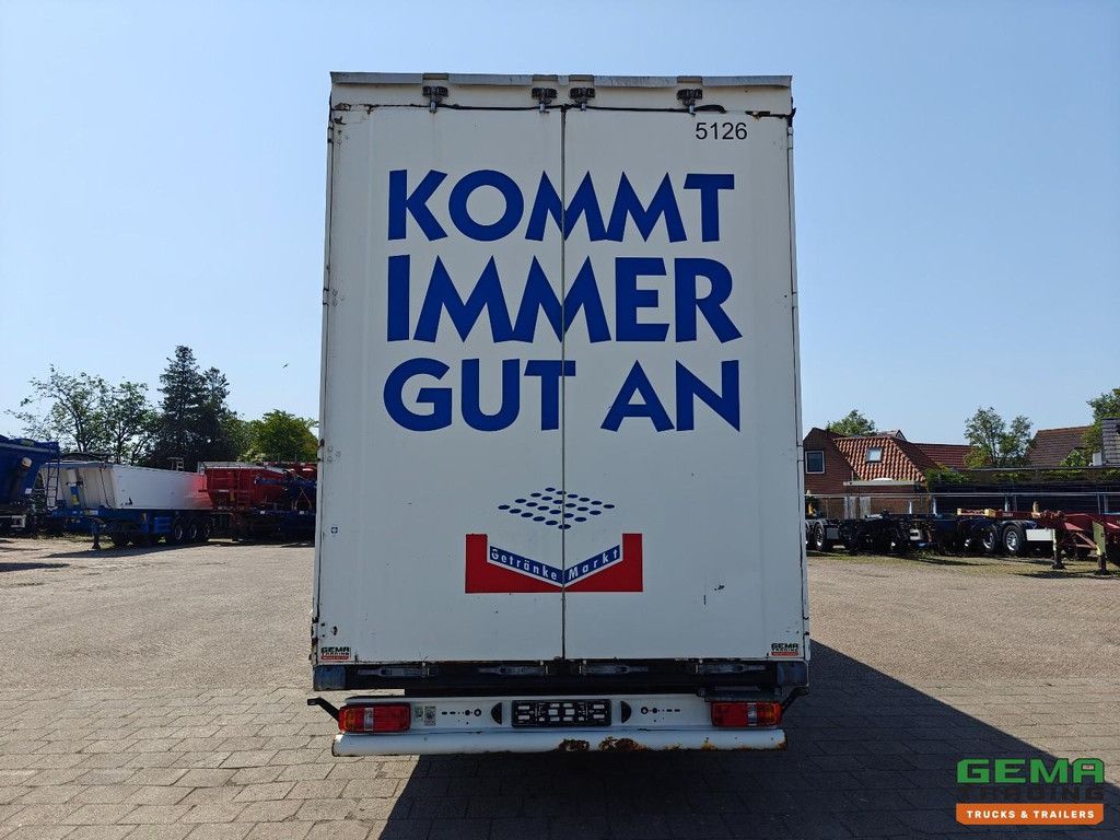 Krone SD Sliding curtains 13.6 - Semi-low loader - Pop-up roof - BPW axles drum brake