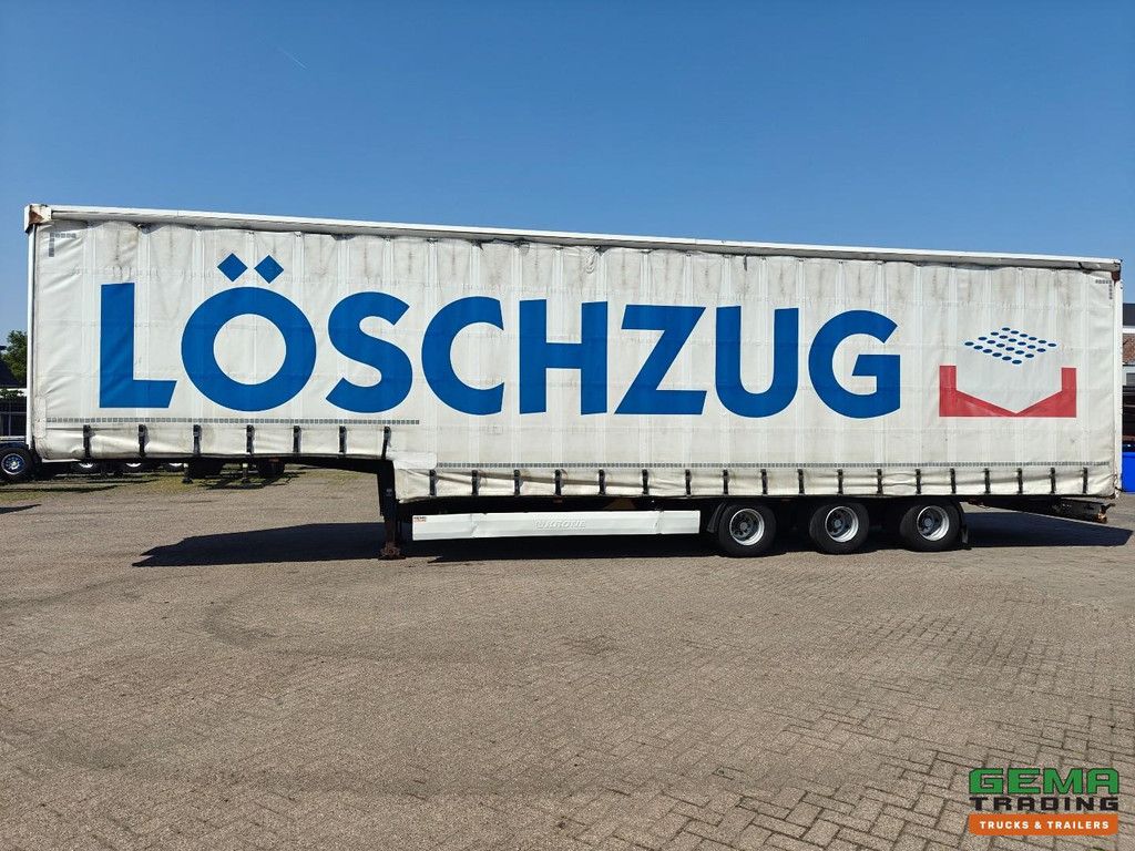 Krone SD Sliding curtains 13.6 - Semi-low loader - Pop-up roof - BPW axles drum brake