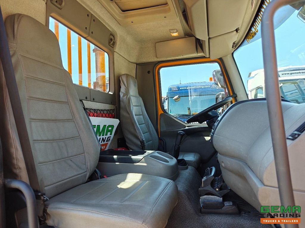 DAF FA LF55.220 4x2 Tageskabine Euro5 16T - Offene Ladefläche mit Bordwänden 5,5 m + Hiab 088 E-2 Fernbedienung - Vollstahl - Schaltgetriebe - Klimaanlage