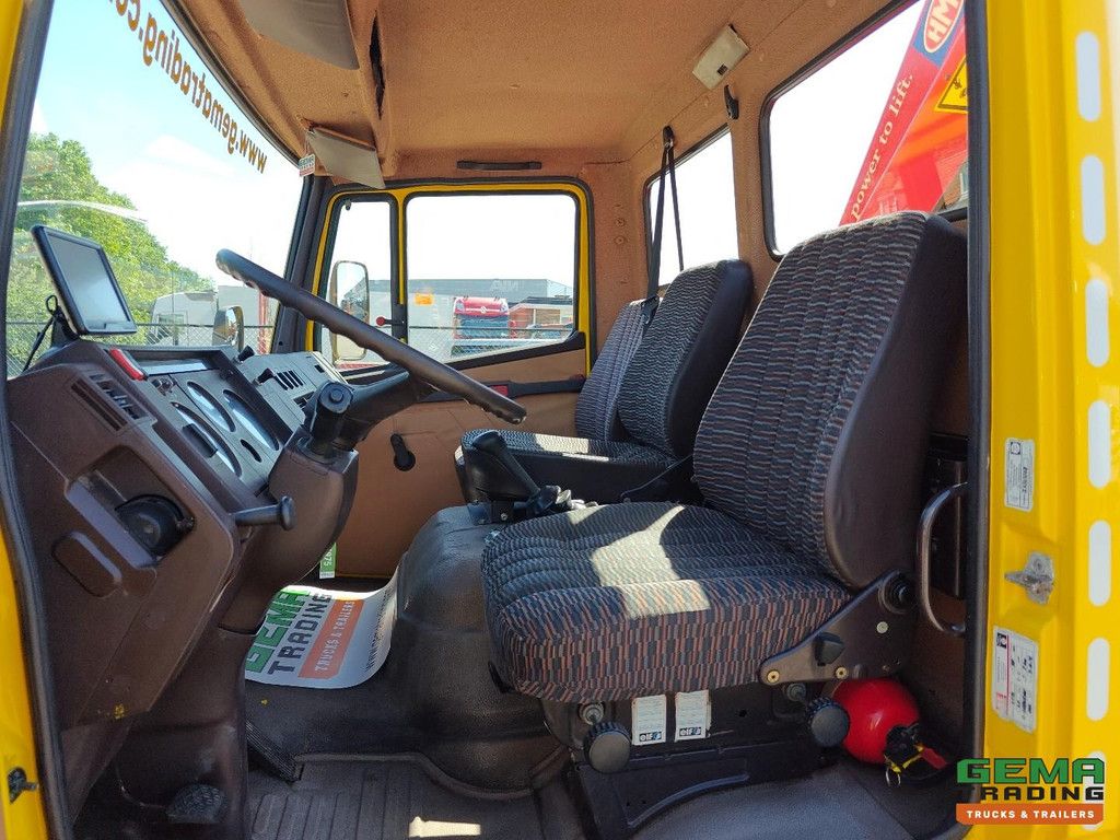 Mercedes-Benz 914 4x2 ECOLINER – Abschleppwagen – Aufbau SJ (2013), Rahmen 3T + Seilwinde 4500 kg + HMF1020 K3 + UNBENUTZT! – Vollstahl