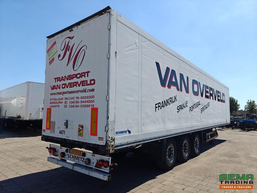 Schmitz SKO 24 Enclosed Body 13.6 Meters - Galvanized Chassis - 2 Lift Axles - 3 SAF Axles - Disc Brakes