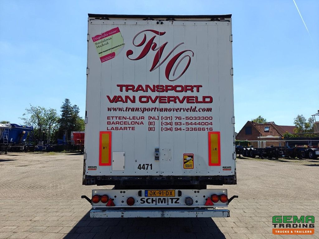 Schmitz SKO 24 Enclosed Body 13.6 Meters - Galvanized Chassis - 2 Lift Axles - 3 SAF Axles - Disc Brakes