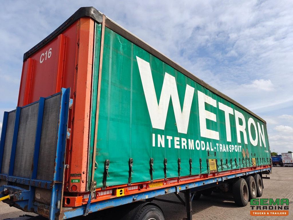 Container Intermodaal 45FT schuifzeilen 10 Stück auf Lager – Vorhänge – 45 Fuß