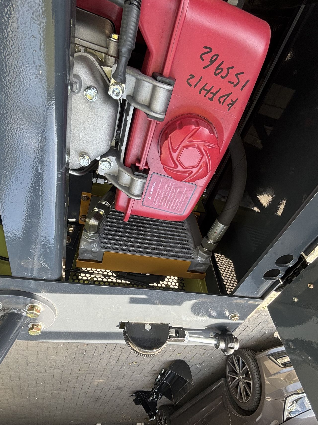 JMH minigraver 1000 kg zwenkgiek