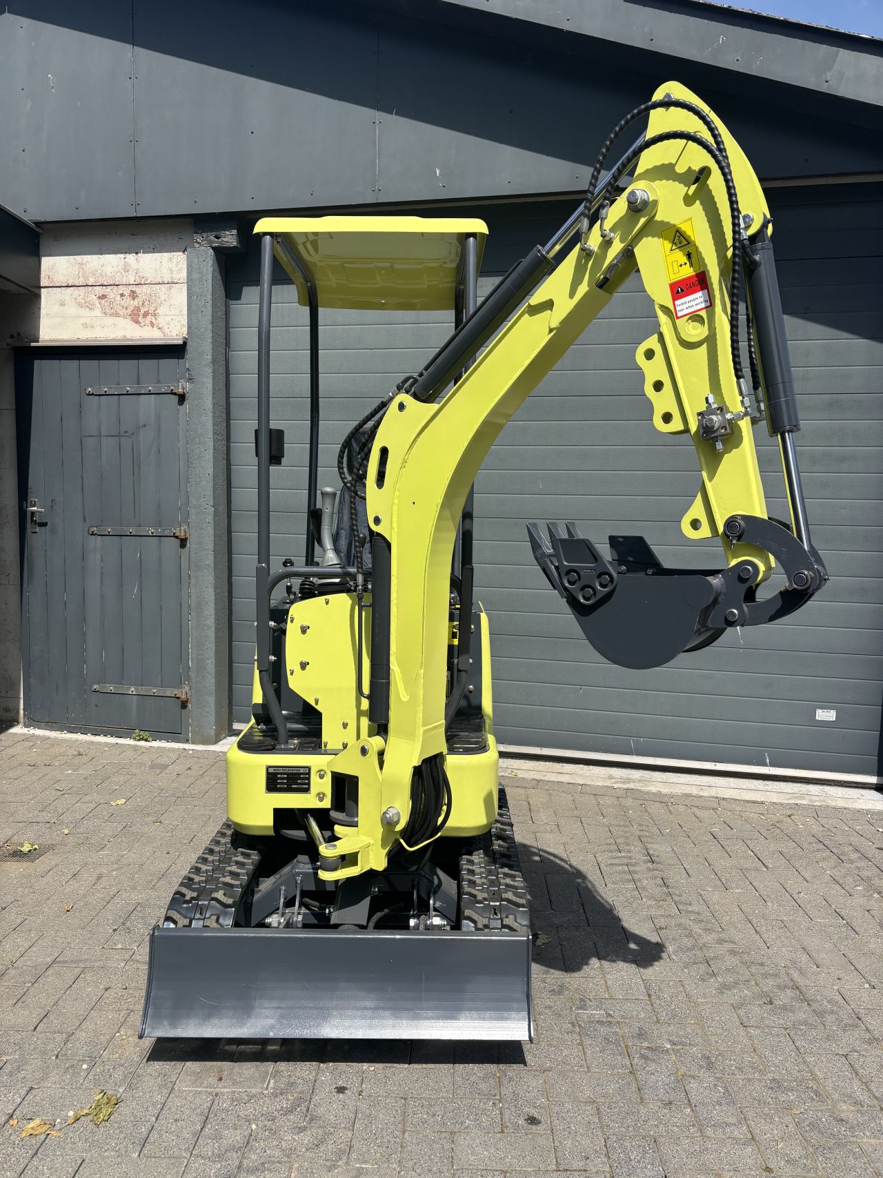 JMH minigraver 1000 kg zwenkgiek