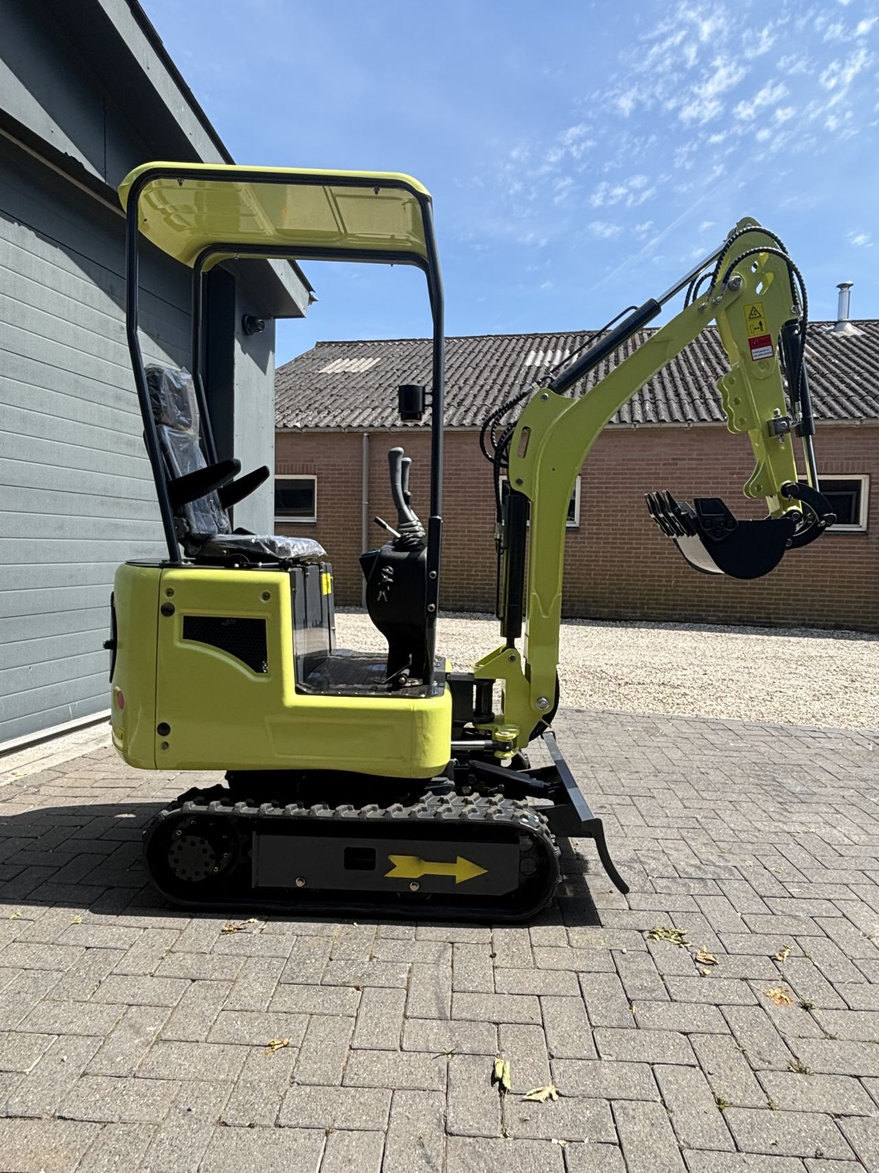 JMH minigraver 1000 kg zwenkgiek