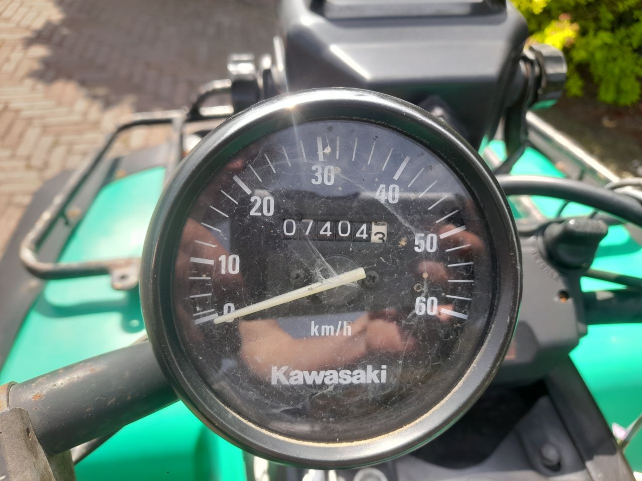 Kawasaki KLF 300 Quad landbouwquad