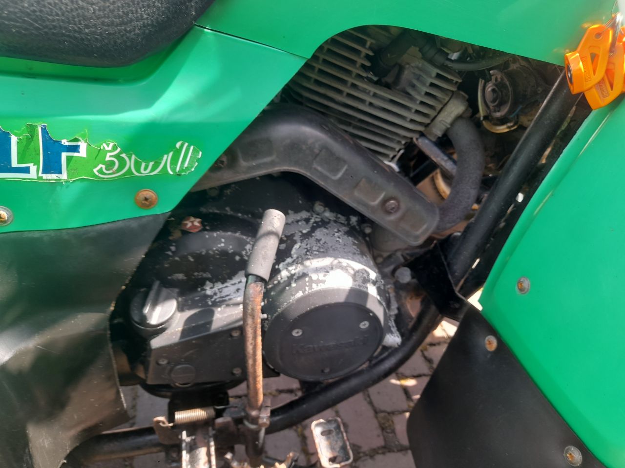 Kawasaki KLF 300 Quad landbouwquad