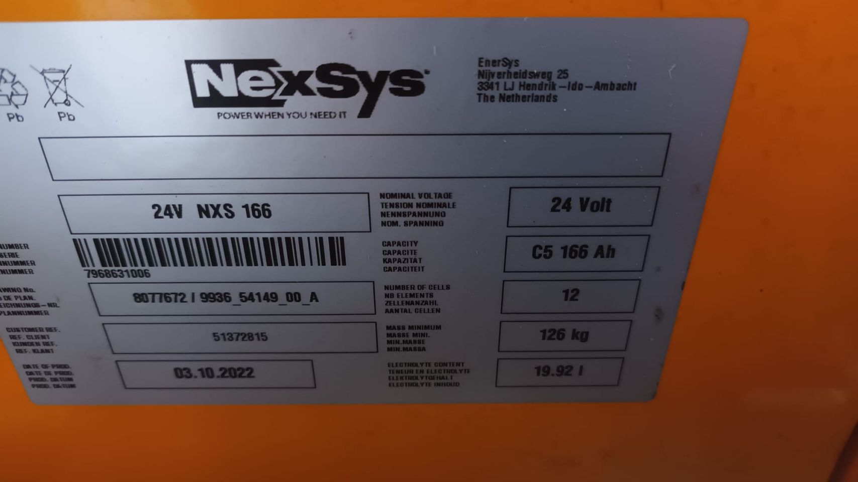 Gebruikte Tennant 6200 Industriële Veegmachine -nieuwe batterij!