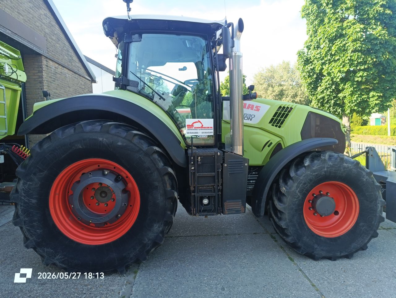 Claas Axion 830