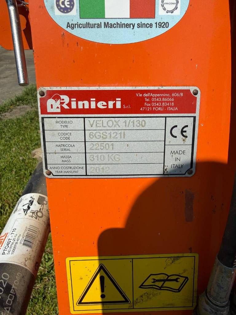 Rinieri Velox 1/130 (wijnbouw)