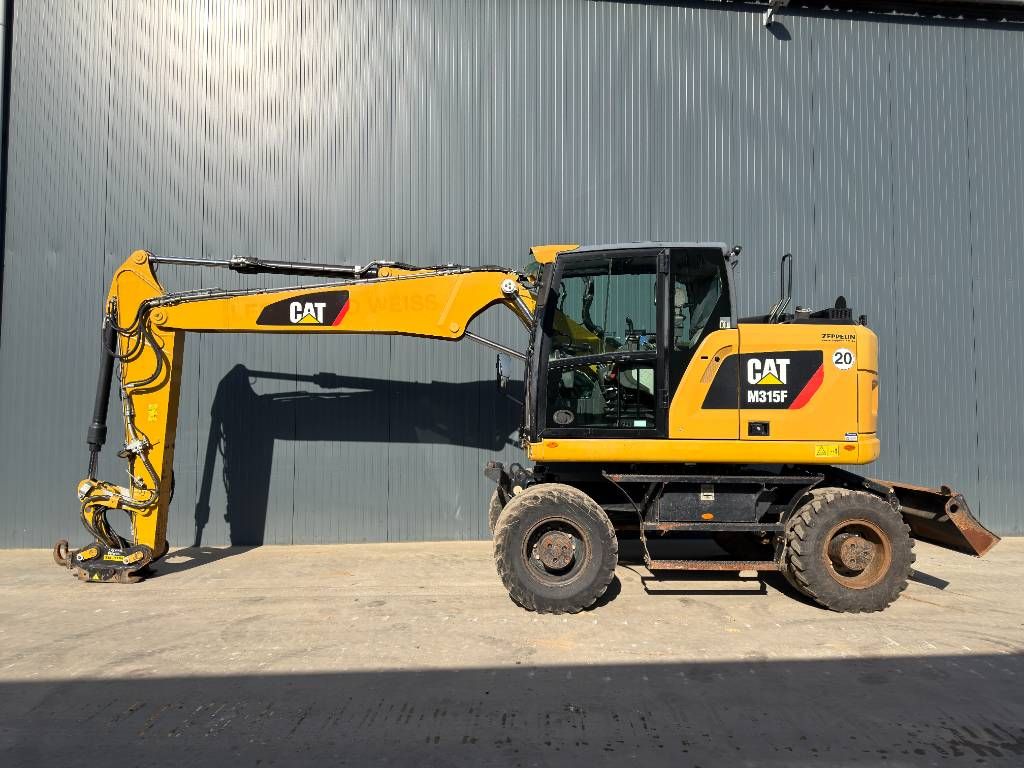 CAT M315F - With OilQuick
