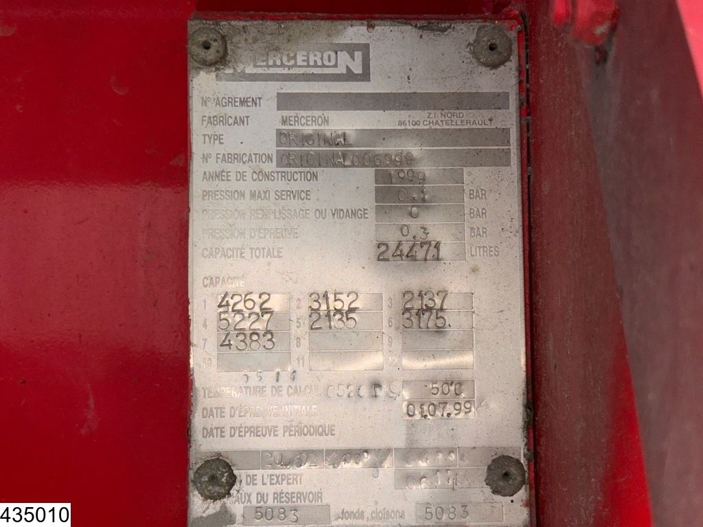 Merceron Autonoom Fuel, 24471 liter, 7 Comp.