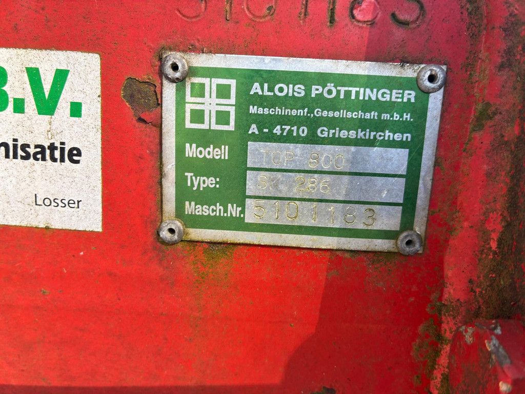 Pottinger Top 800 Zijafleghark