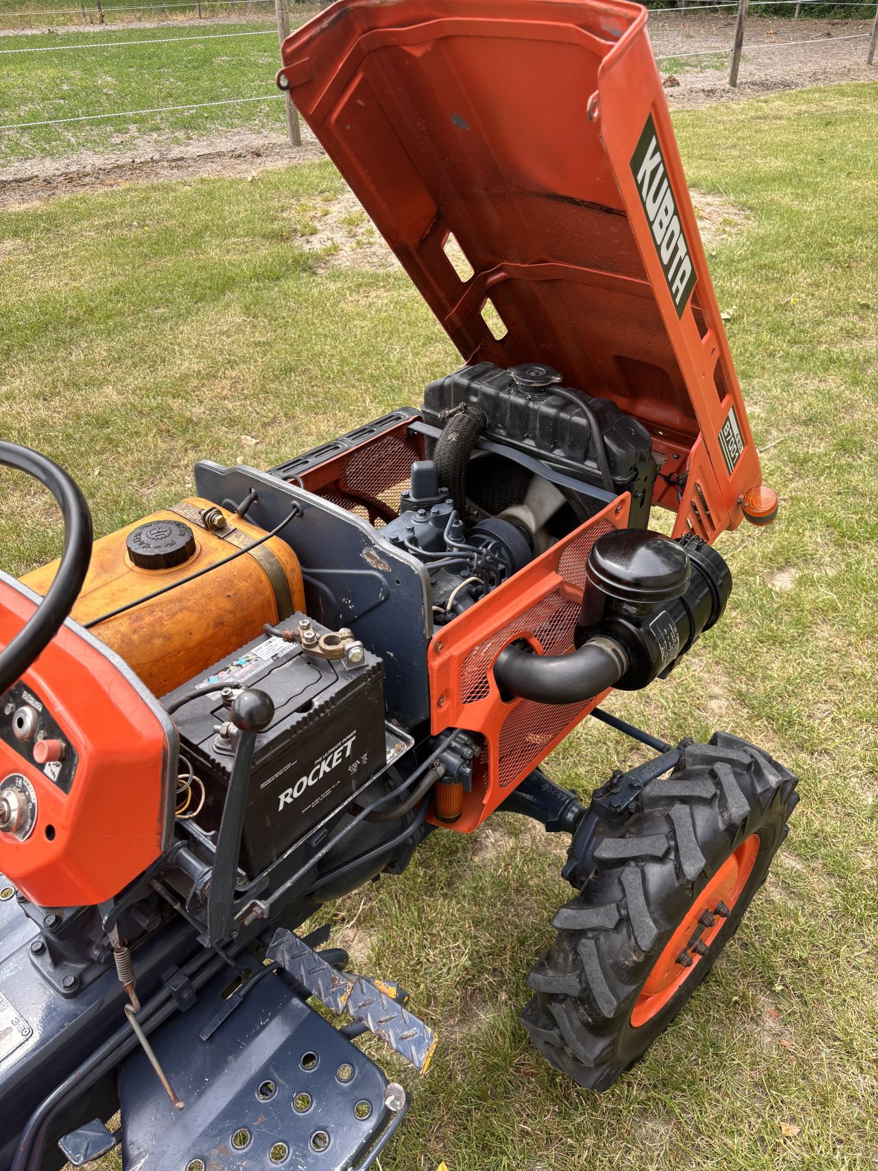 Kubota B7001 4WD minitractor - nette staat - incl beurt