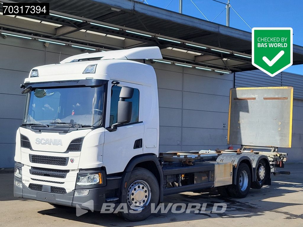Scania P P500 6X2 Full Air Zepro 2500kg Ladebordwand Lift-Lenk Asche Retarder Automatic