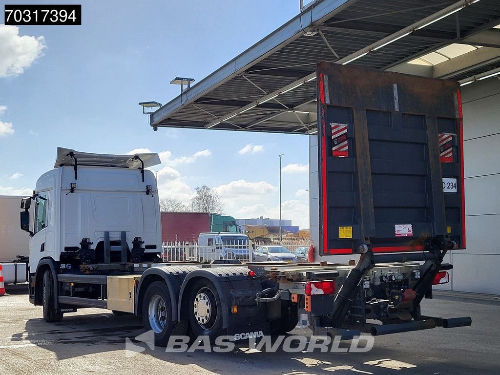 Scania P P500 6X2 Full Air Zepro 2500kg Ladebordwand Lift-Lenk Asche Retarder Automatic