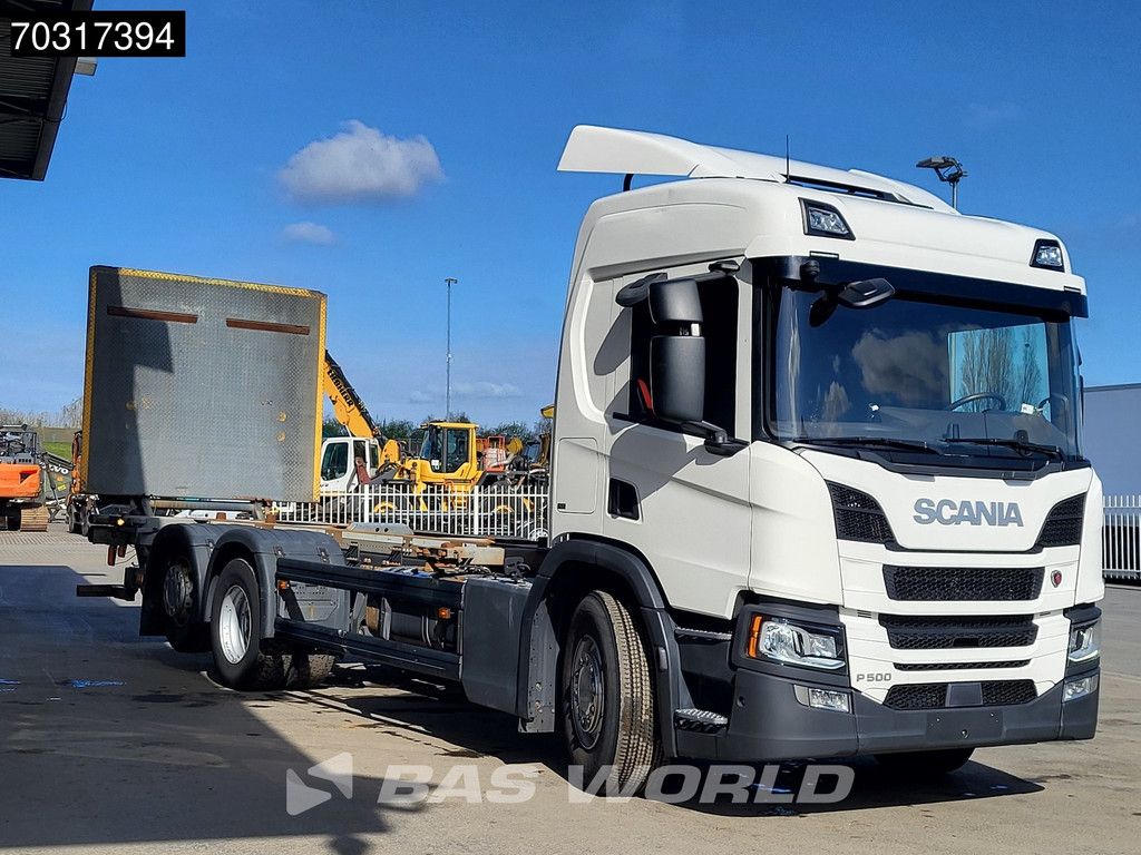 Scania P P500 6X2 Full Air Zepro 2500kg Ladebordwand Lift-Lenk Asche Retarder Automatic