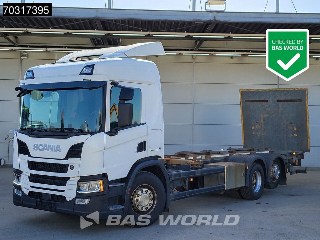 Scania P P500 6X2 Full Air Zepro 2500kg Ladebordwand Lift-Lenk Asche Retarder Automatic