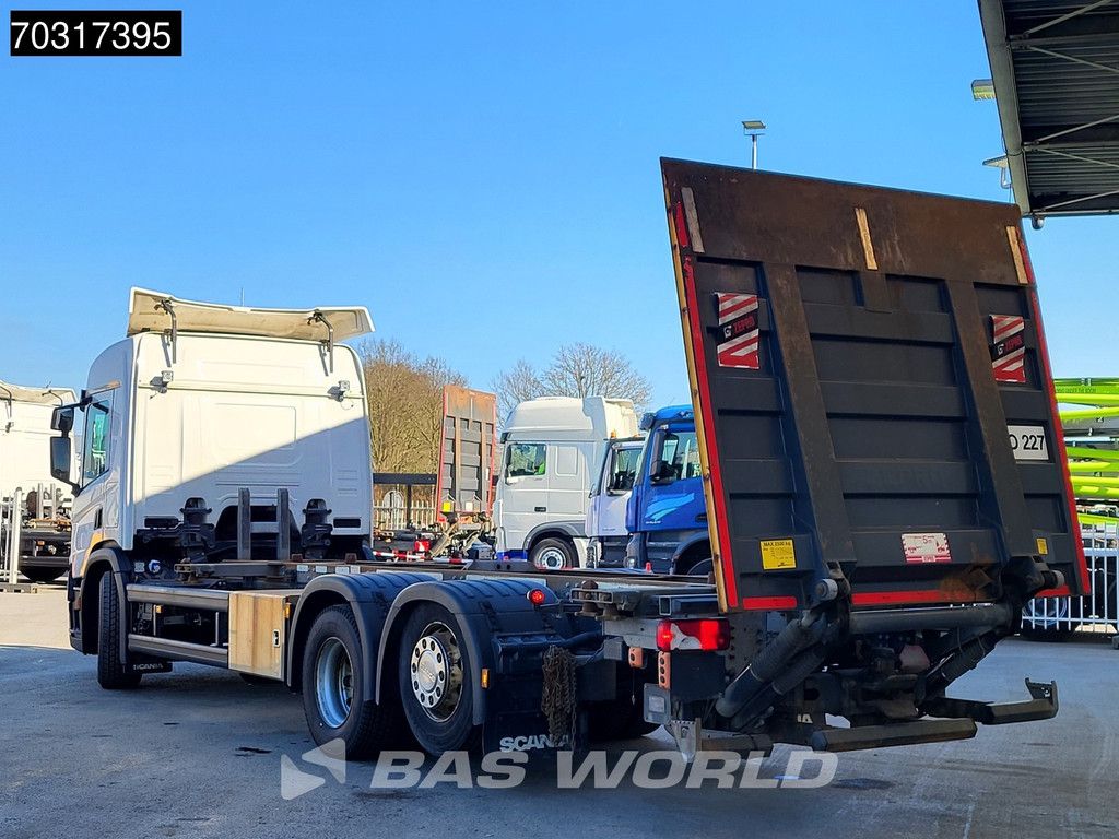 Scania P P500 6X2 Full Air Zepro 2500kg Ladebordwand Lift-Lenk Asche Retarder Automatic