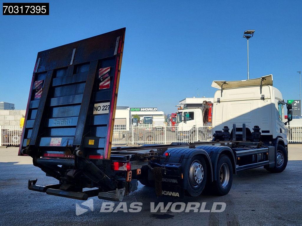 Scania P P500 6X2 Full Air Zepro 2500kg Ladebordwand Lift-Lenk Asche Retarder Automatic
