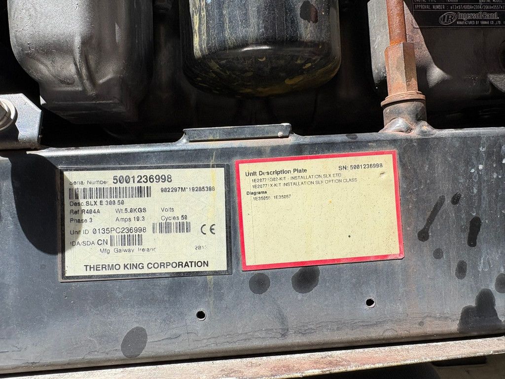 Krone SD 2X Liftas Thermo King SLX 300 5884 uur! 2T LBW APK/TUV 22-02-2027