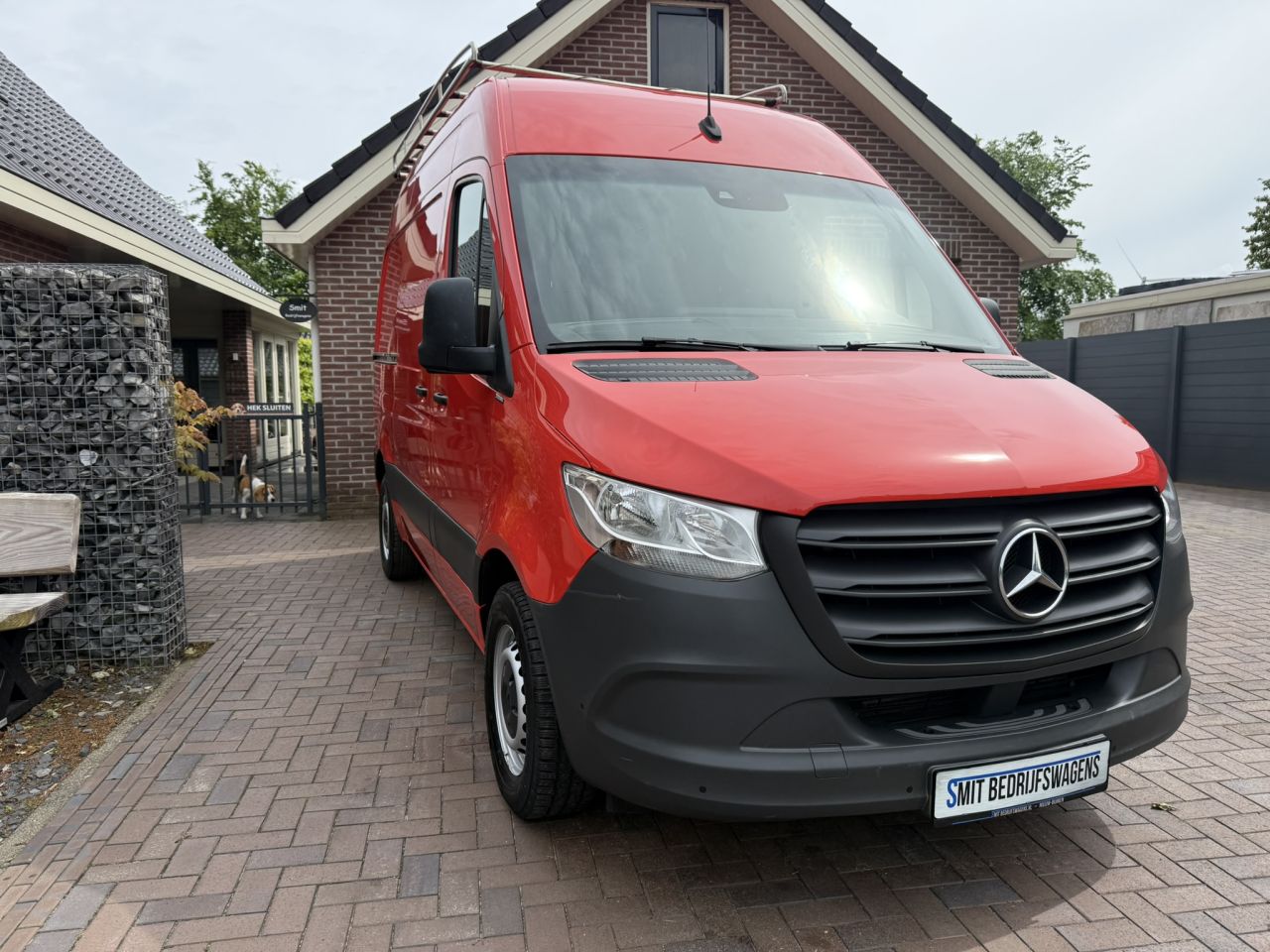 Mercedes Sprinter Sortimo servicebus L1 H2 Victron omvormer