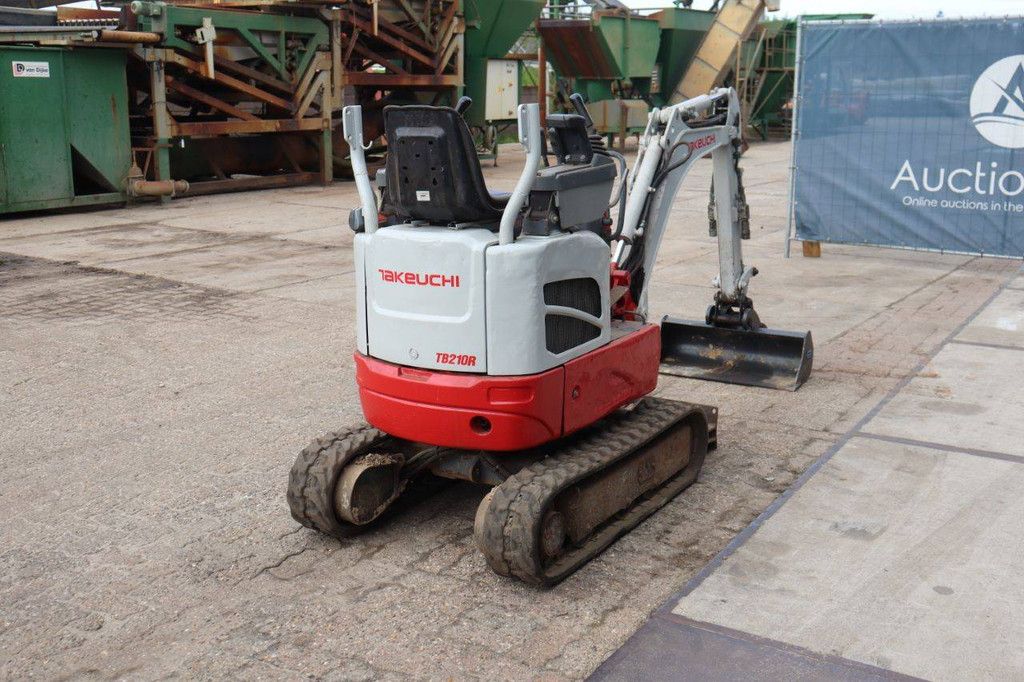 Mini excavator Takeuchi TB210R Diesel 2016