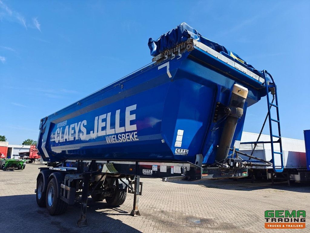 Schwarzmuller SM K10VLN3 A11K0 K-Serie HardoxSteel 30 m³ Kipper – Stahlchassis – 2 Achsen BPW – Trommelbremsen – 6005 kg
